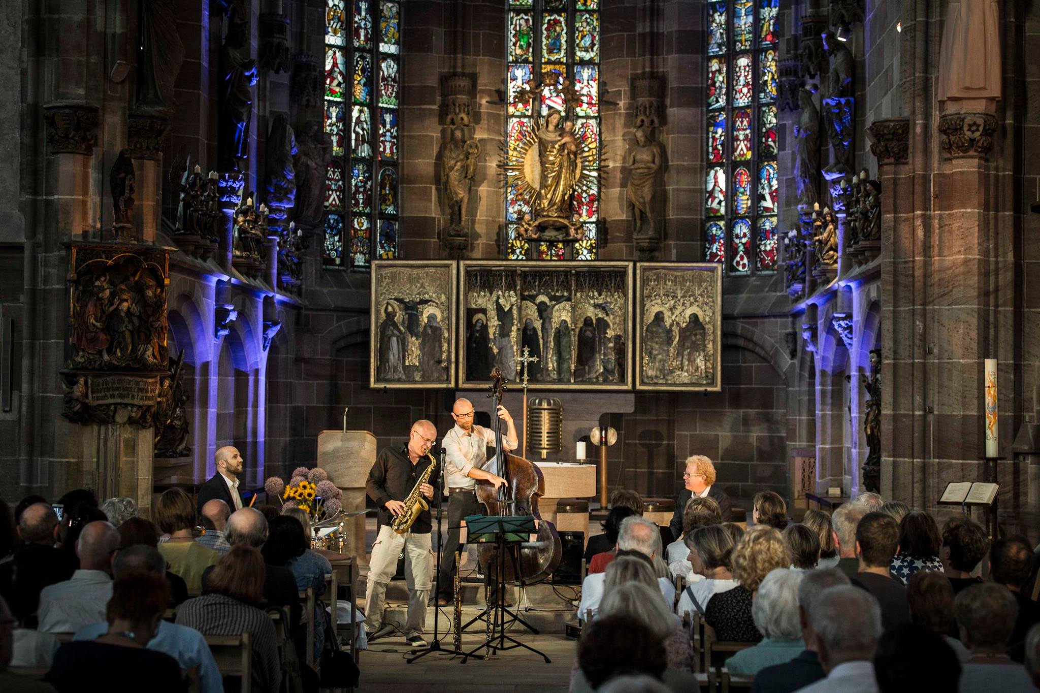 2017 Kim Barth in der Frauenkirche in Nbg.