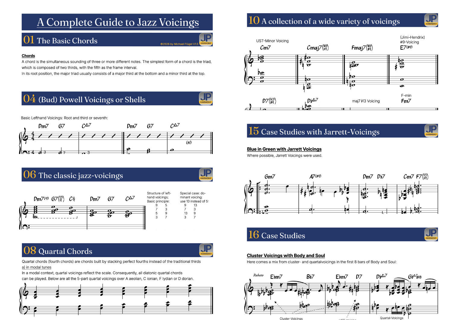 Seitenvorschau Jazzvoicings PDF